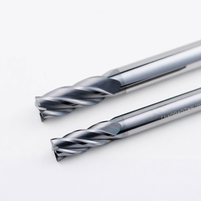 Multi Teeth Carbide End Milling Cutters For Low Hardness Material Thread Cutter Without Coating For Customized Demands