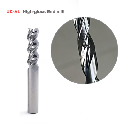 Tungsten End Mill Cutter 12mm For Aluminum And Alloy Machining Mirror Finish And Durability
