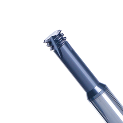 Customizable 3 Teeth Carbide End Milling Cutters For Low Hardness Material Without Coating