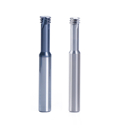 Customizable 3 Teeth Carbide End Milling Cutters For Low Hardness Material Without Coating