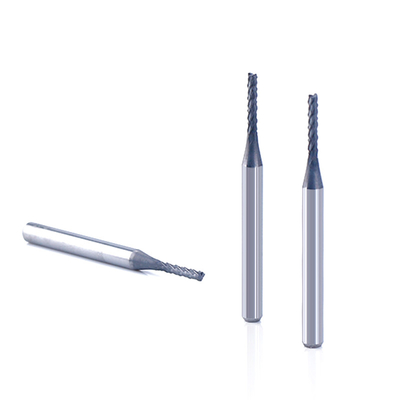 Diamond Coated Round Nose Tungsten Carbide Milling Cutters For Graphite Machining