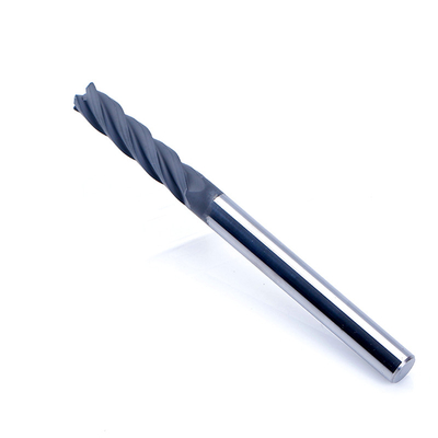 Diamond Coated Round Nose Tungsten Carbide Milling Cutters For Graphite Machining