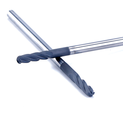 Precision Diamond Coating Ball End Mill Cutter For Graphite Processing
