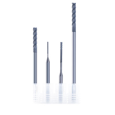 डायमंड लेपित कार्बाइड फ्लैट फेस एंड मिल ग्रेफाइट मशीनिंग के लिए